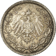 Monnaie, GERMANY - EMPIRE, 1/2 Mark, 1917, Berlin, SUP, Argent, KM:17 - 1/2 Mark