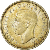 Monnaie, Grande-Bretagne, George VI, 1/2 Crown, 1941, TTB, Argent, KM:856 - K. 1/2 Crown