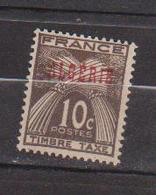 ALGERIE        N°  YVERT  :   TAXE  33   NEUF AVEC  CHARNIERES      ( Ch 2/53 ) - Timbres-taxe