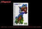 USADOS. CUBA. 2014-25 40 ANIVERSARIO DE LAS RELACIONES DIPLOMÁTICAS CUBA-NIGERIA. AVES - Used Stamps