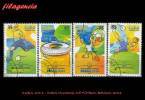 USADOS. CUBA. 2014-29 COPA MUNDIAL DE FÚTBOL BRASIL 2014 - Used Stamps