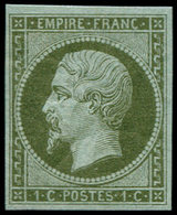 ** FRANCE - Poste - 11, TB: 1c. Olive - 1849-1850 Cérès