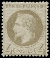 ** FRANCE - Poste - 27B, Type II, TB: 4c. Gris - 1849-1850 Cérès