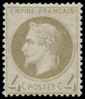 ** FRANCE - Poste - 27B, Type II, TB: 4c. Gris - 1849-1850 Ceres