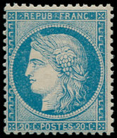 ** FRANCE - Poste - 37, Signé Calves, TB: 20c. Bleu - 1849-1850 Ceres