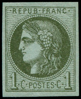 ** FRANCE - Poste - 39A, Report I: 1c. Olive - 1849-1850 Cérès