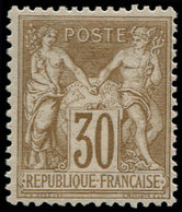 ** FRANCE - Poste - 69, Signé Brun, TB: 30c. Brun Clair - 1849-1850 Ceres