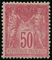 ** FRANCE - Poste - 98, Signé Calves: 50c. Rose - 1849-1850 Cérès