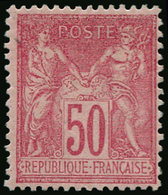 ** FRANCE - Poste - 98, Signé Calves: 50c. Rose - 1849-1850 Ceres