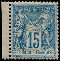 ** FRANCE - Poste - 101, Très Bon Centrage, Bdf: 15c. Bleu - 1849-1850 Cérès