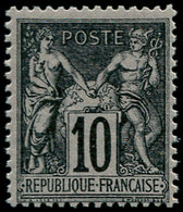 ** FRANCE - Poste - 103, Type I: 10c. Noir Sur Lilas - 1849-1850 Cérès