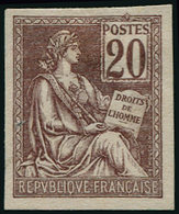 (*) FRANCE - Poste - 113e, Non Dentelé, Signé Calves: 20c. Mouchon - 1849-1850 Cérès