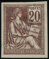 (*) FRANCE - Poste - 113e, Non Dentelé, Signé Calves: 20c. Mouchon - 1849-1850 Ceres