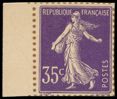ESS FRANCE - Poste - 136, Tirage Sur Bristol, Bdf, Dentelure Figurée: 35c. Semeuse Violet (Spink) - 1849-1850 Cérès