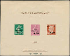 EPL FRANCE - Poste - 253/55, épreuve Collective: 3ème Caisse D'Amortissement, Semeuse Et Pasteur - 1849-1850 Cérès