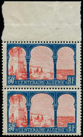 ** FRANCE - Poste - 263b, En Paire, Un Exemplaire "Alcérie", Bdf - 1849-1850 Cérès