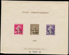 EPL FRANCE - Poste - 266/68, épreuve Collective: 4ème Caisse D'Amortissement. - 1849-1850 Cérès