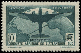 * FRANCE - Poste - 321, Tb, 10f. Atlantique - 1849-1850 Cérès