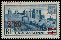 * FRANCE - Poste - 490a, Double Surcharge, Signé Calves: Carcassonne - 1849-1850 Cérès