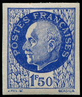 ** FRANCE - Poste - 552c, Non Dentelé, Sans Surcharge, Signé Calves: Secours National - 1849-1850 Cérès