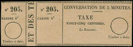 (*) FRANCE - Téléphone - 1, Taxe "25c." (n° 205), TB - Télégraphes Et Téléphones