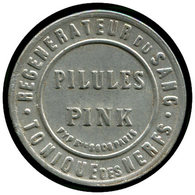 ALU FRANCE - Timbres Monnaie - 137, 5c. Semeuse Vert, Aluminium Type 1: Pilules Pink - Autres & Non Classés