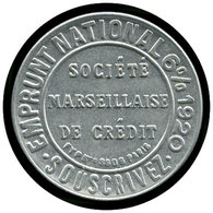 ALU FRANCE - Timbres Monnaie - 138, 10c. Semeuse: Société Marseillaise Crédit - Autres & Non Classés