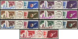 ** COLONIES SERIES - Poste Aérienne - 1965, Fusée Diamant, Série Complète De 7 Triptyques Dom-Tom - Sin Clasificación