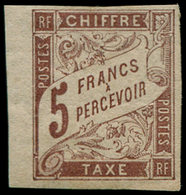 * COLONIES GENERALES - Taxe - 17, 5f. Marron - Other & Unclassified