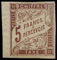 * COLONIES GENERALES - Taxe - 17, 5f. Marron - Autres & Non Classés