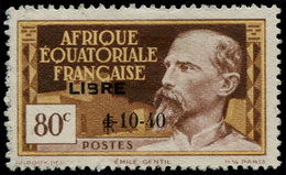 (*) AFRIQUE EQUATORIALE - Poste - 140Aa, Sans Le Chiffre "2" - Other & Unclassified