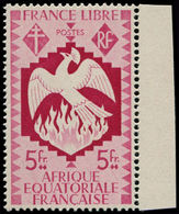 ** AFRIQUE EQUATORIALE - Poste - 152a, Erreur De Couleur 5f. Carmin, Bdf: Série Londres - Otros & Sin Clasificación