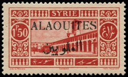 ** ALAOUITES - Poste - 28a, Surcharge Noire: 1.50p. Damas - Autres & Non Classés