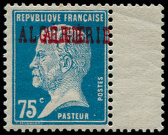 ** ALGERIE - Poste - 26a, Double Surcharge, Bdf: 75c. Pasteur (Maury) - Autres & Non Classés