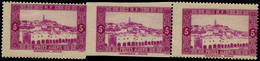 ** ALGERIE - Poste - 104, Bande De 3 Dentelés Tenant à Non Dentelé: 5c. Lilas-rose - Autres & Non Classés