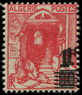 * ALGERIE - Poste - 158b, Double Surcharge: 1f. S. 90c. Rouge - Autres & Non Classés