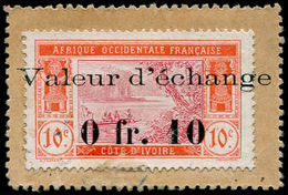 (*) COTE D'IVOIRE - Poste - 45, Timbre Monnaie: Valeur D'échange 0fr10 - Autres & Non Classés