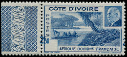 ** COTE D'IVOIRE - Poste - 170, Valeur Très Déplacée à Cheval, Bdf - Autres & Non Classés