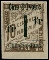 ** COTE D'IVOIRE - Colis Postaux - 8a, TB: 1f. S. 10c. Brun (Maury) - Autres & Non Classés