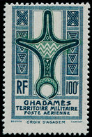 ** GHADAMES - Poste Aérienne - 2d, Non émis, Bleu-vert Et Vert (couleurs Du 5f.): 100f. (Maury) - Autres & Non Classés