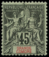 * GRANDE COMORE - Poste - 18, Frais: 45c. Groupe - Autres & Non Classés