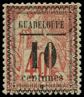 * GUADELOUPE - Poste - 7, Type IV, Très Frais: 10 S. 40c. (Maury) - Autres & Non Classés