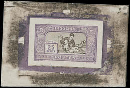 EPA INDOCHINE - Poste - 141, épreuve En Violet Et Noir: 25c. Sculpteur - Autres & Non Classés