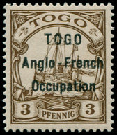 * TOGO - Poste - 30a, Type I, Espace 3mm, Signé Roumet Et Miro: 3pf. Brun - Autres & Non Classés