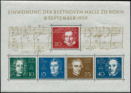 ** ALL. BUNDESPOST - Blocs Feuillets - 1, Musiciens, Beethoven - Autres & Non Classés