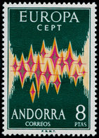 ** ANDORRE ESPAGNOL - Poste - 64A, 8p. Europa 1972 - Autres & Non Classés