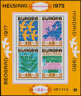 ** BULGARIE - Blocs Feuillets - 81A, Surchargé "Europa - Helsinki 1975": Sécurité Europe - Autres & Non Classés