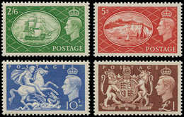 ** GRANDE BRETAGNE - Poste - 256/59, Complet: Armoiries Et George VI - Autres & Non Classés