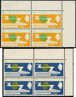 ** GIBRALTAR - Poste - 165/6, Blocs De 4, Cdf: UIT - Gibraltar