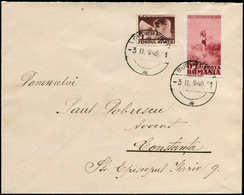 ROUMANIE - Poste - 550, Non Dentelé Sur Enveloppe 3/2/40, (Ex. Collection Roi Carol): 6+1l. Grigorescu - Autres & Non Classés